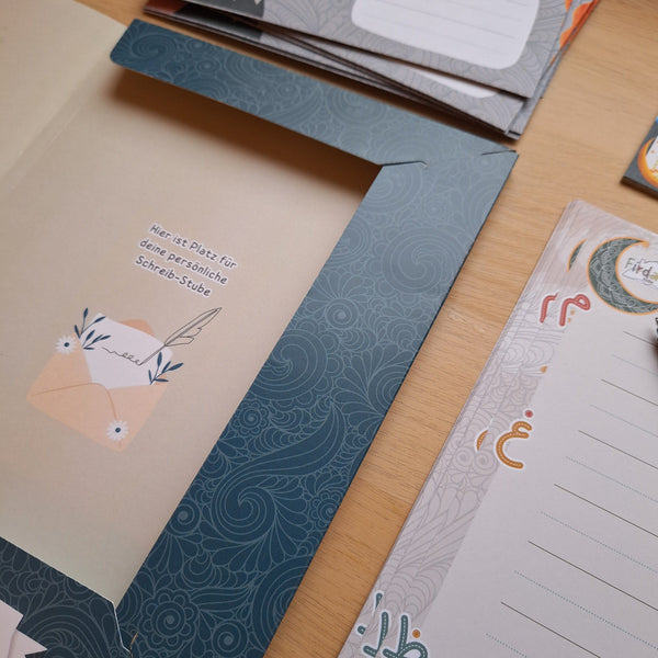 Briefpapier-Set mit islamischen Motiven
