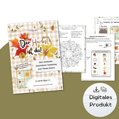 Eine islamische Arbeitsblattsammlung zum Thema Herbst (digitales Produkt)