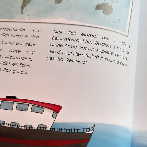 Islamisches Kinderbuch über die fünf Säulen des Islam und das Gebet (Salah) und die Zakat 